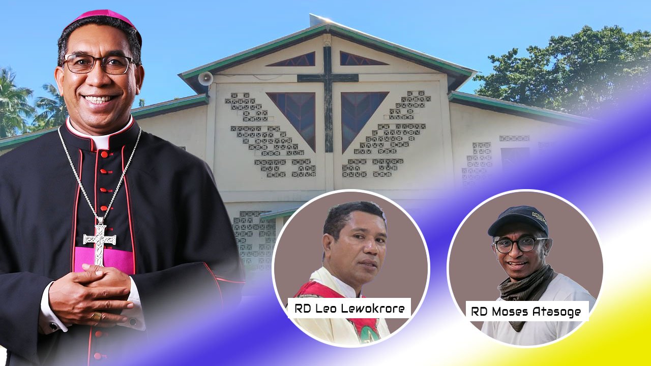 Uskup Larantuka Terbitkan SK Mutasi Imam, Paroki Lewotobi Sambut Pastor Paroki Baru