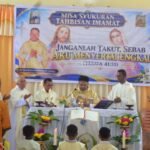 Dari Nobo ke Altar Pelayanan: Misa Syukur Imam Baru RP. Felisianus Melkior Temu, M.SS.CC. Penuh Suka...